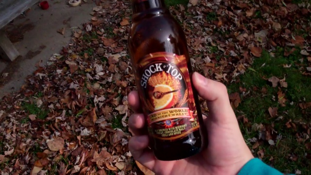 A Cryptic Beer Review of Shock Top End of the World Midnight Wheat
